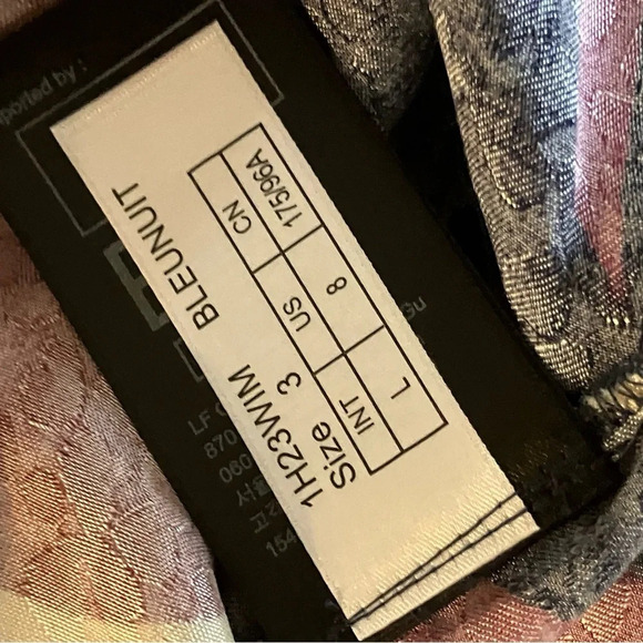 Evereve BA&SH‎ wim top in night blue Large - Picture 6 of 8